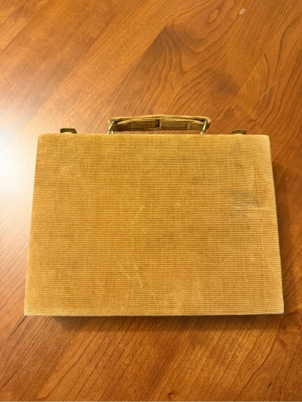 VTG Skor-Mor Backgammon Travel Set Corduroy Case